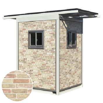 1坪ガードマンBOX|レンガ 1坪ガードマンBOX|レンガ