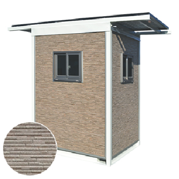 1坪ガードマンBOX|レンガ細目 1坪ガードマンBOX|レンガ細目