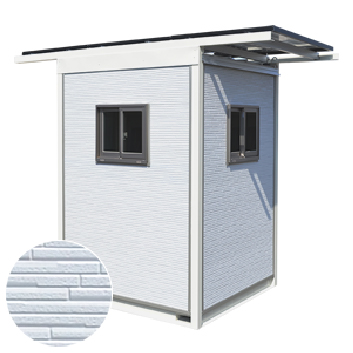 1坪ガードマンBOX|白レンガ 1坪ガードマンBOX|白レンガ