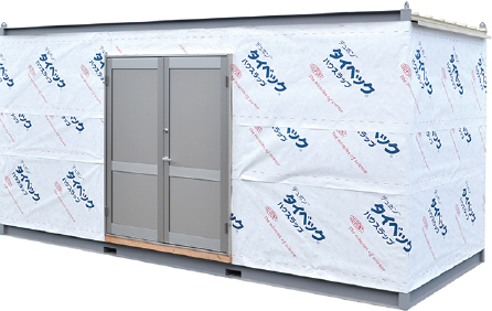 備蓄倉庫|防風・防水・透湿シート 備蓄倉庫|防風・防水・透湿シート